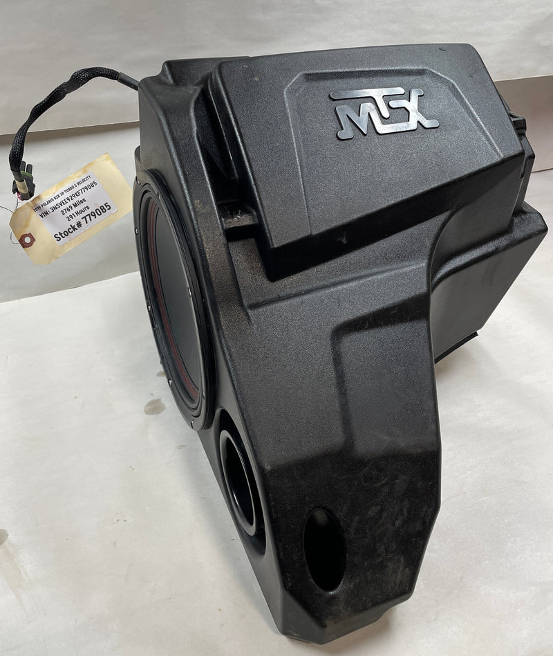 Load image into Gallery viewer, 2019 POLARIS RZR XP TURBO S VELOCITY MTX AUDIO GLOVE BOX SUBWOOFER - DPY Powersports
