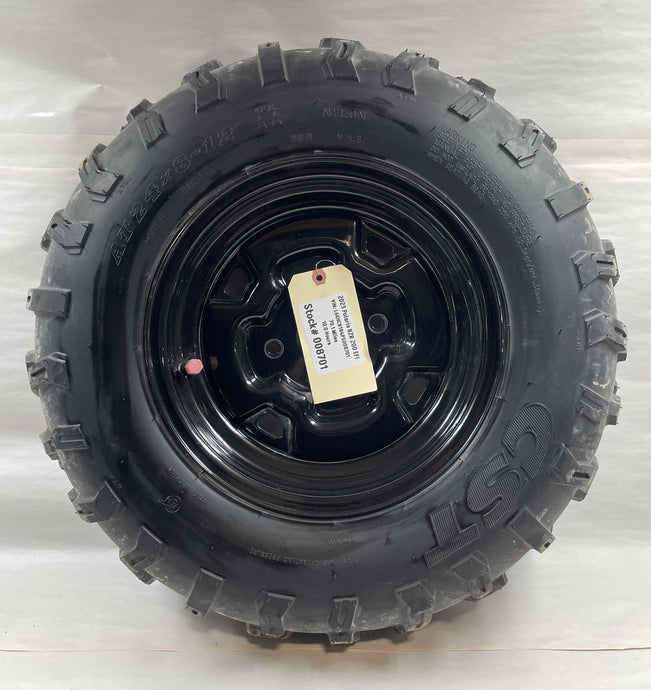 2023 Polaris RZR 200 EFI Front Rim and Tire - DPY Powersports