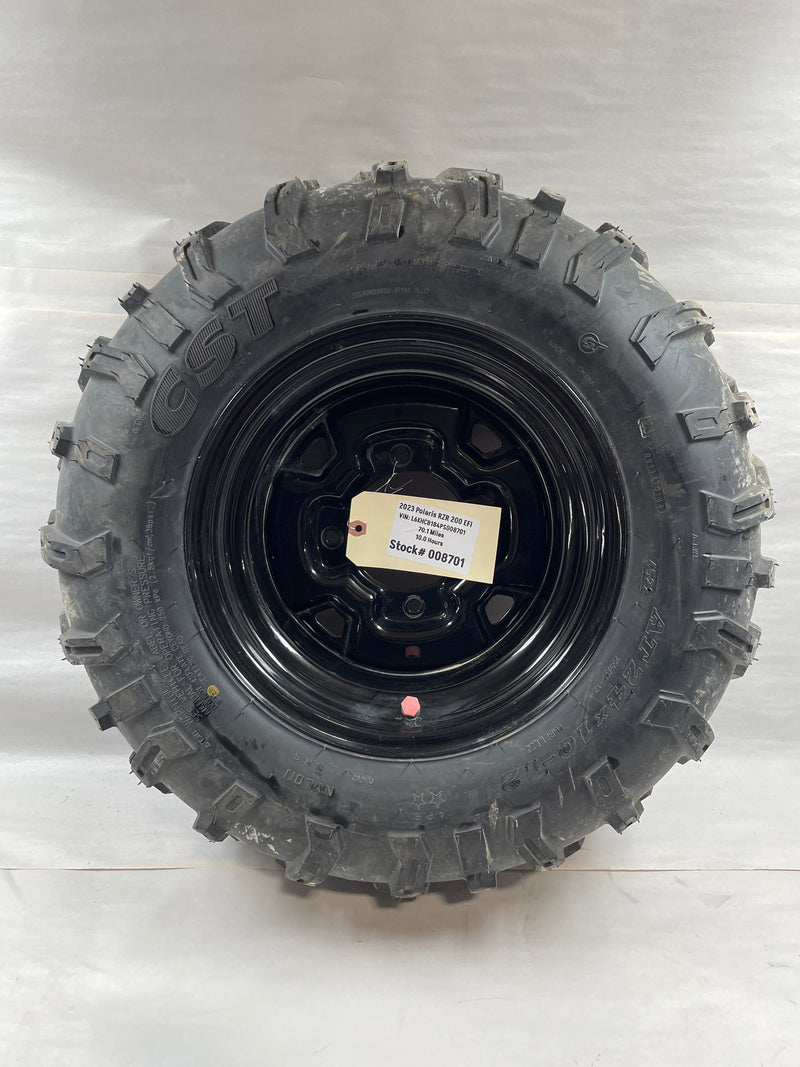 Load image into Gallery viewer, 2023 Polaris RZR 200 EFI Rear Rim and Tire - DPY Powersports
